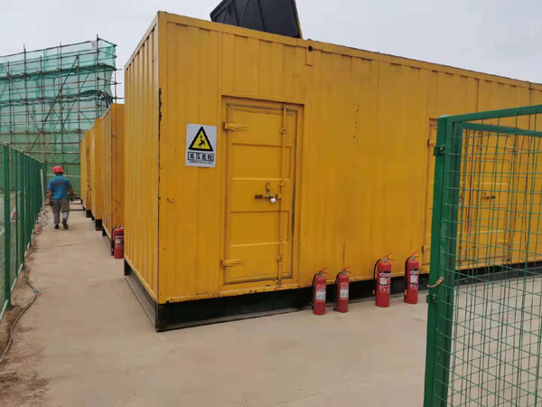 东城街道出租发电机柴油发电机组受潮后，该如何处理？