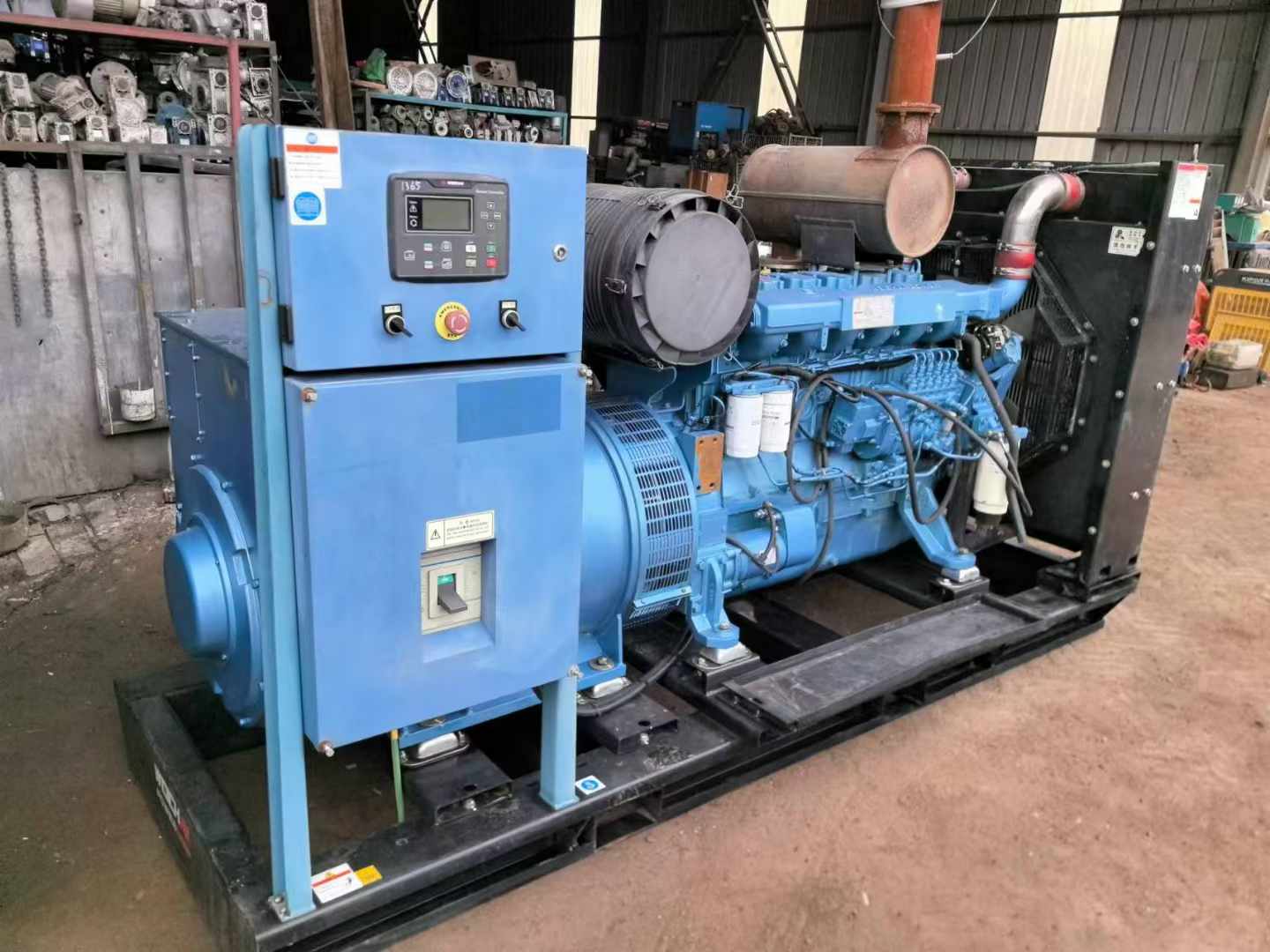 东城街道500kW 柴油发电机组可带动设备功率的计算公式是什么？